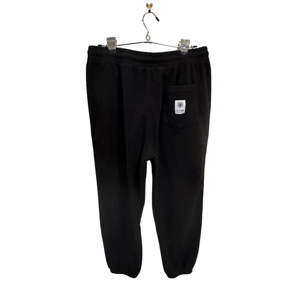 Autumn Sweatpants Kneepads Black XL Mens